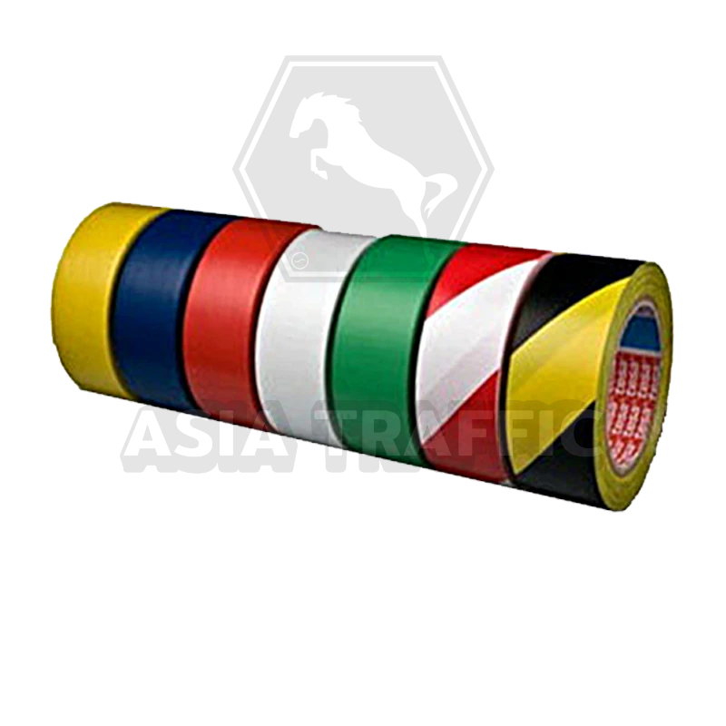 เทปตีเส้น เทปกั้นเขต เทปตีเส้น และเทปสะท้อนแสง