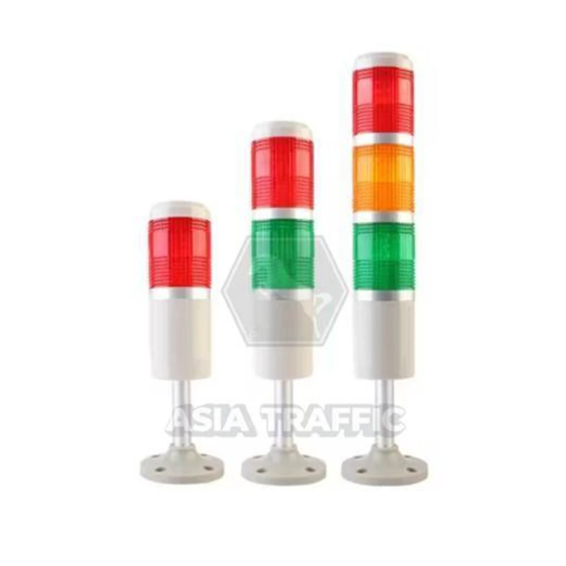 ไฟไซเรน Tower Light LED รุ่น RRWB44(3 ชั้น, มีเสียงเตือน) ไฟไซเรน อุปกรณ์แจ้งเตือน