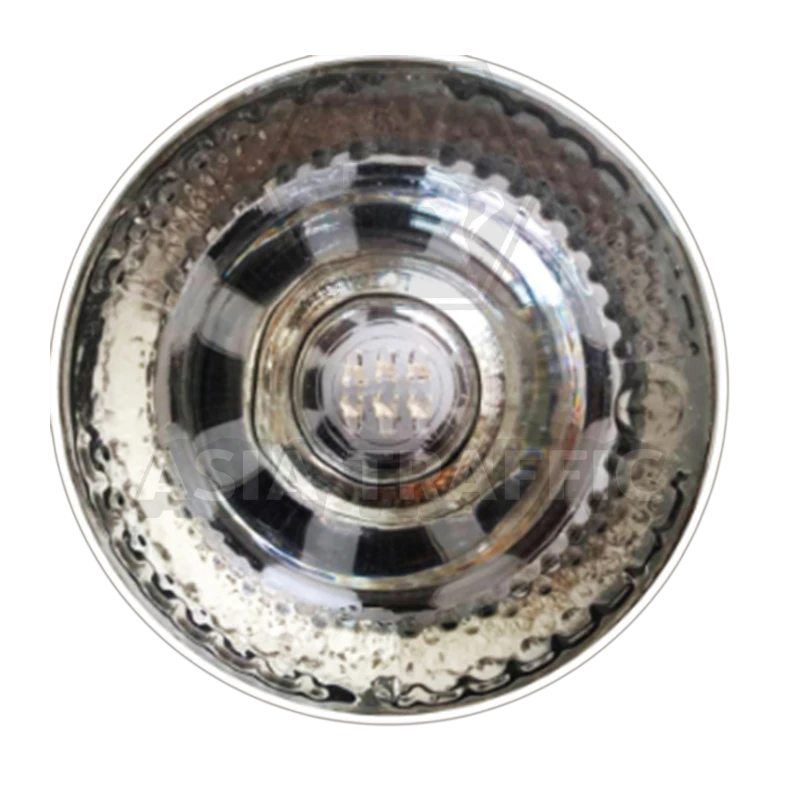 หมุดแก้ว LED กระพริบพลังงานโซล่าเซลล์ ชนิด 2 หน้า หมุดแก้ว