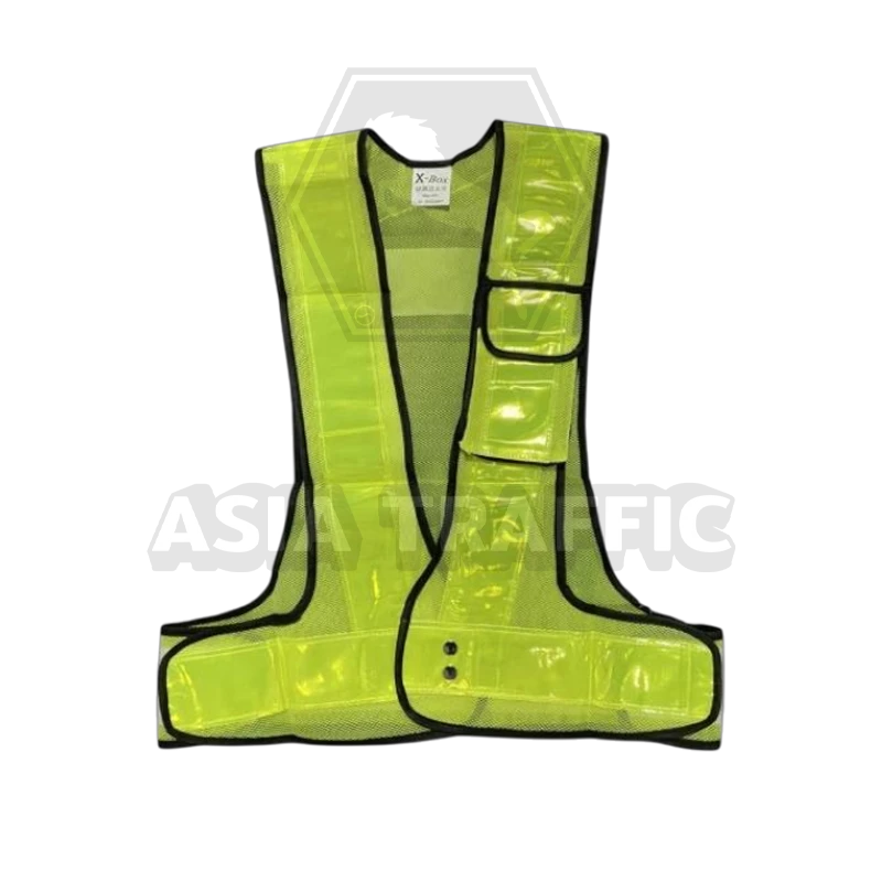 เสื้อกั๊กจราจรสะท้อนแสง เสื้อสะท้อนแสง