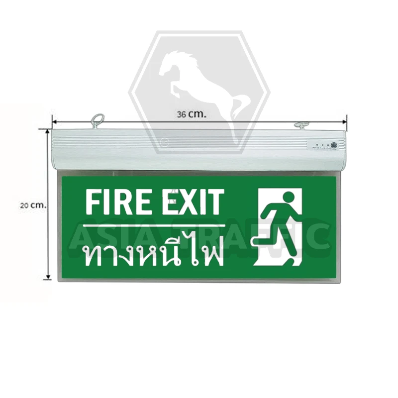 ป้ายทางหนีไฟ LED ป้ายทางหนีไฟ