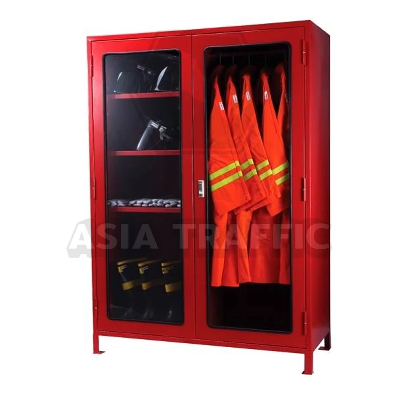 ตู้เก็บชุดผจญเพลิง อุปกรณ์ดับเพลิง