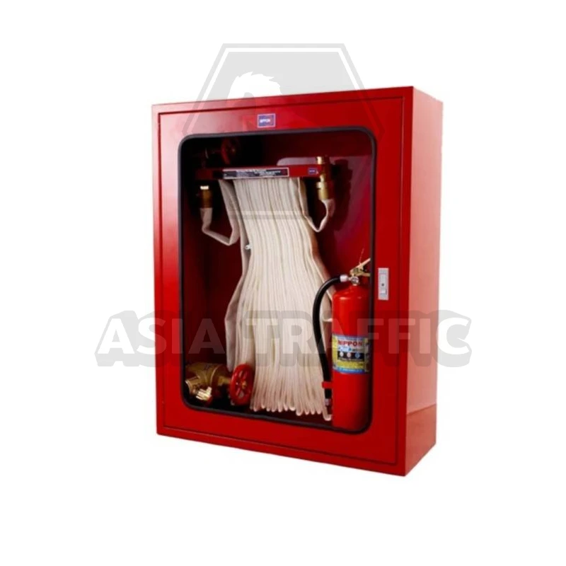 ตู้เก็บสายดับเพลิงแบบพับ FHC พร้อมอุปกรณ์ อุปกรณ์ดับเพลิง