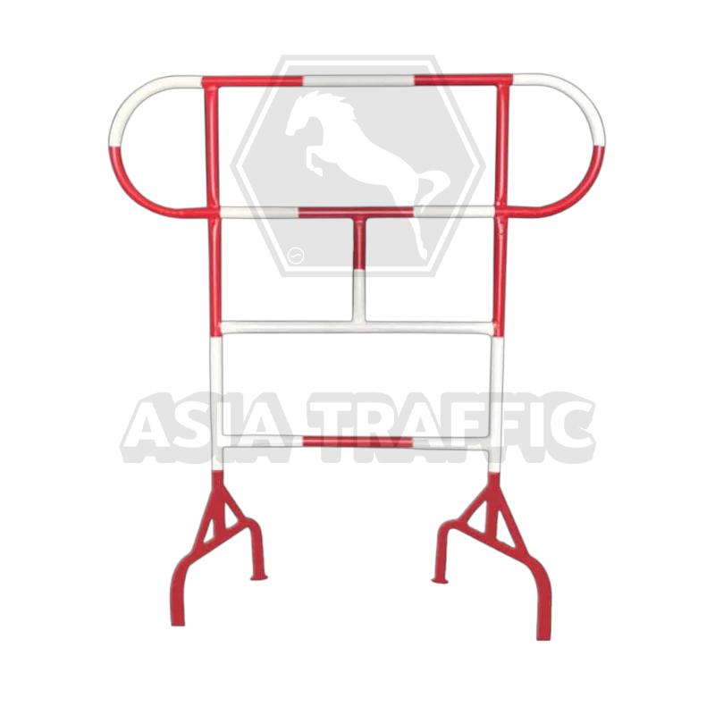 แผงกั้นจราจรแบบหูช้าง ไม่มีล้อ แผงกั้นจราจร เหล็กสแตนเลส
