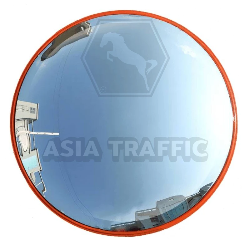 กระจกโค้งชนิดโพลีคาร์บอเนต ขนาด 32 นิ้ว กระจกสะท้อนเข้ามุม