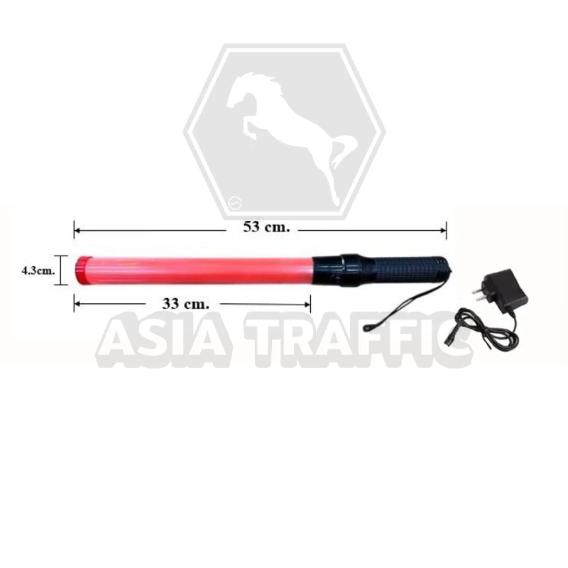 กระบองไฟ 2 จังหวะ แบบยาว (รุ่นชาร์จไฟ) กระบองไฟ