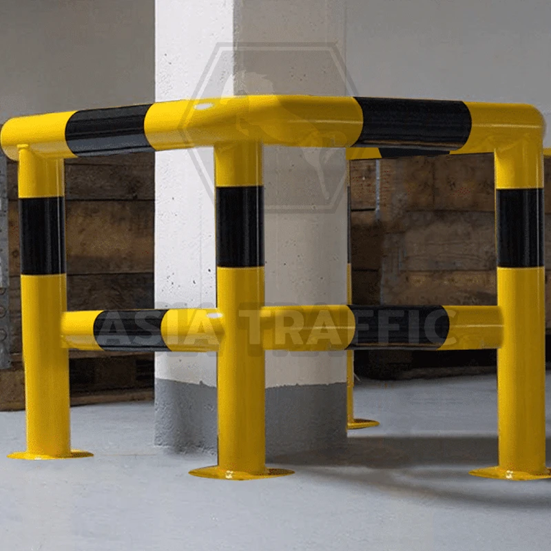 ราวเหล็กกันชน 80x80x100 cm ราวกันชนเหล็ก