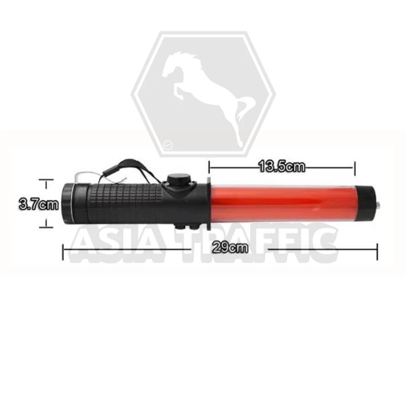 กระบองไฟ 3 จังหวะ แบบสั้น (รุ่นใส่ถ่าน) กระบองไฟ