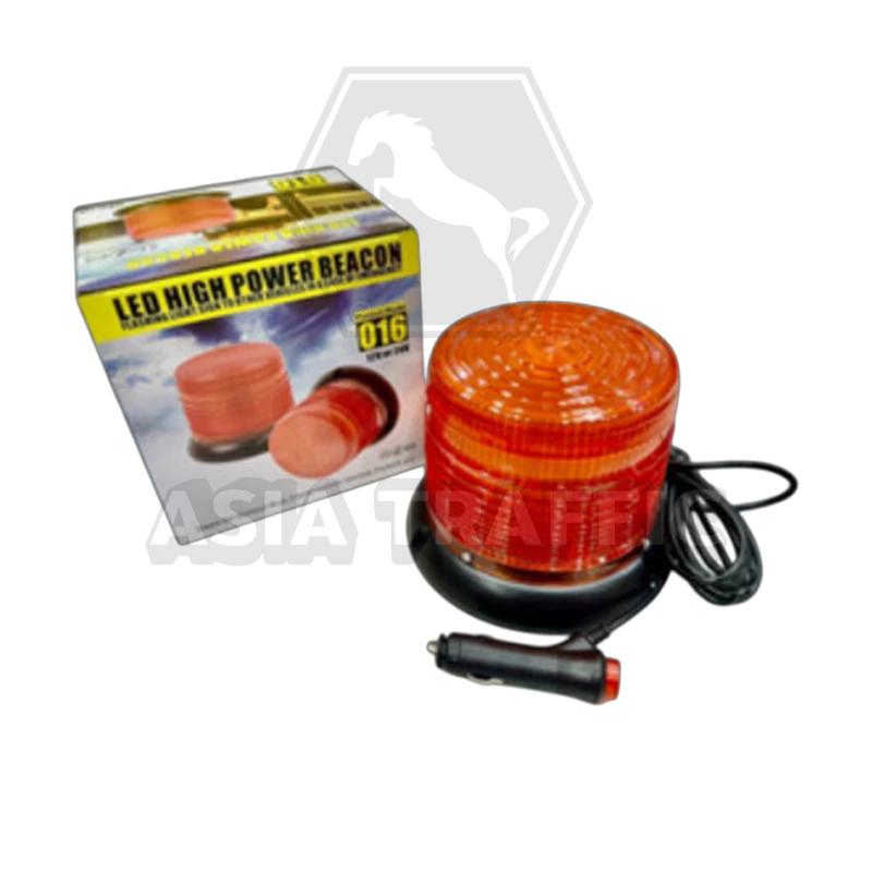 ไฟไซเรน 1224V 6 นิ้วกระพริบ 12 สเต็ป  ฐานแม่เหล็กแรงสูง ไฟไซเรน อุปกรณ์แจ้งเตือน