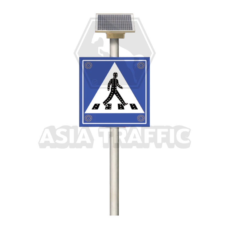  ป้ายไฟกระพริบพลังงานแสงอาทิตย์ ป้ายบอกสัญญาณ