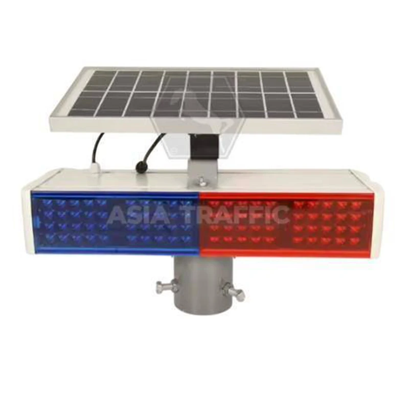  ไฟกระพริบเตือนความปลอดภัย ไฟแสดงสถานะสีแยก  แฟลชสีแดงและสีน้ำเงิน แฟลชสองด้าน ไฟเตือนพลังงานแสงอาทิตย์ 160 LED ไฟไซเรน อุปกรณ์แจ้งเตือน