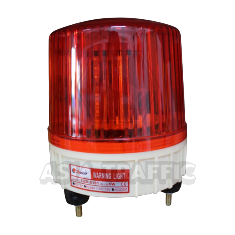  ไฟหมุนฉุกเฉิน ขนาด 5 นิ้ว ไฟไซเรน อุปกรณ์แจ้งเตือน