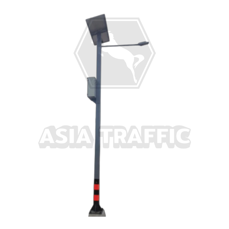  โคมไฟสปอร์ตไลท์ พลังงานโซล่าเซลล์ ป้ายจราจรแจ้งเตือนพลังงานแสงอาทิตย์